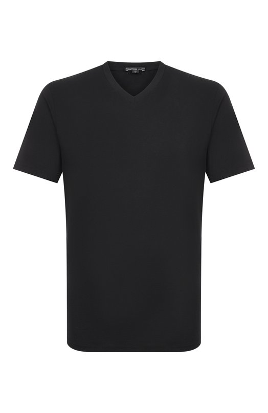 Хлопковая футболка James Perse MELJ3248 Чёрный MELJ3248