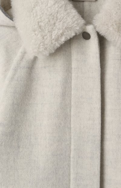 Шерстяное пальто BRUNELLO CUCINELLI, арт. BD532K020A, фото 3