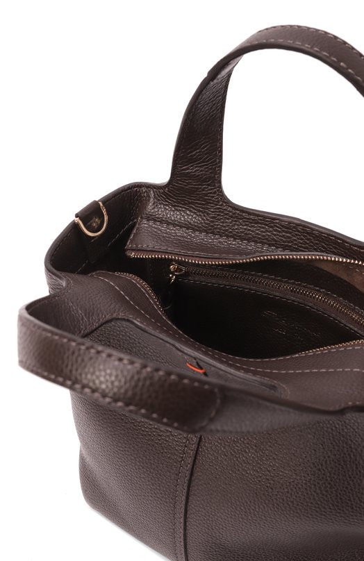 Сумка Chapelier mini Santoni DIBGA2839BA-HWIA Коричневый  DIBGA2839BA-HWIA Фото 5