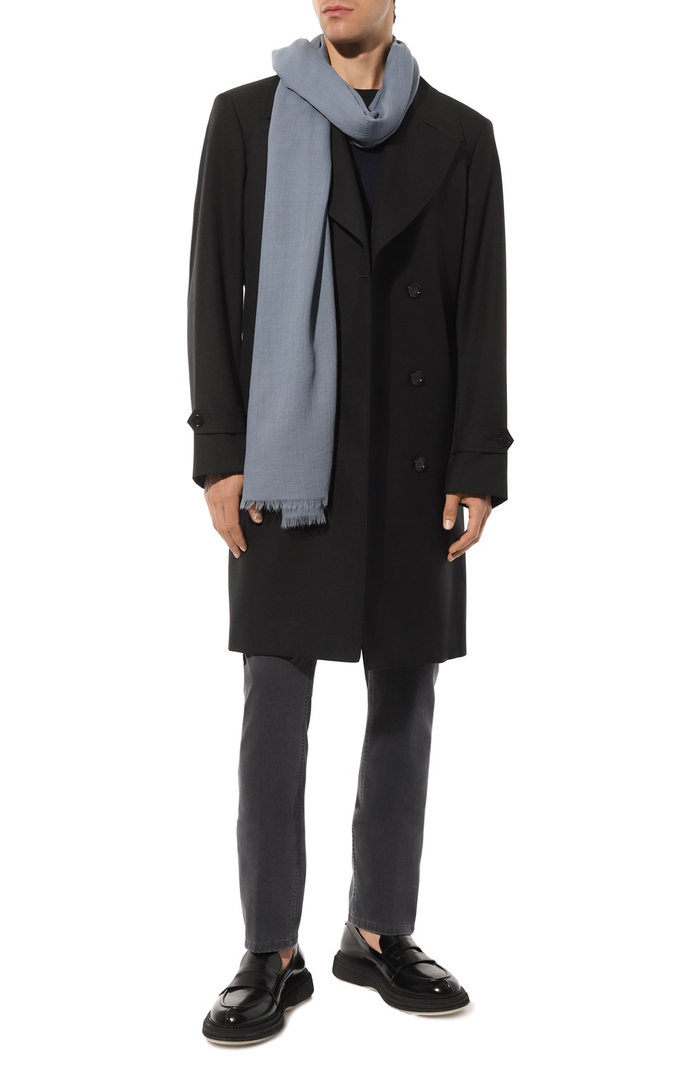 Шарф из кашемира и шелка COLOMBO, арт. S90/70X200/P272-U, фото 2