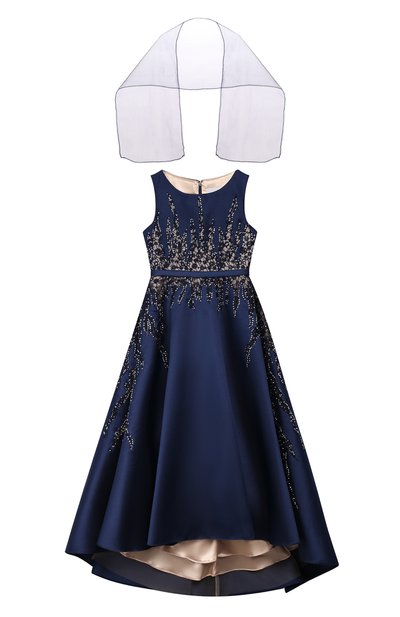 Платье-макси с шарфом CIAO KIDS, арт. CK1702, фото 1