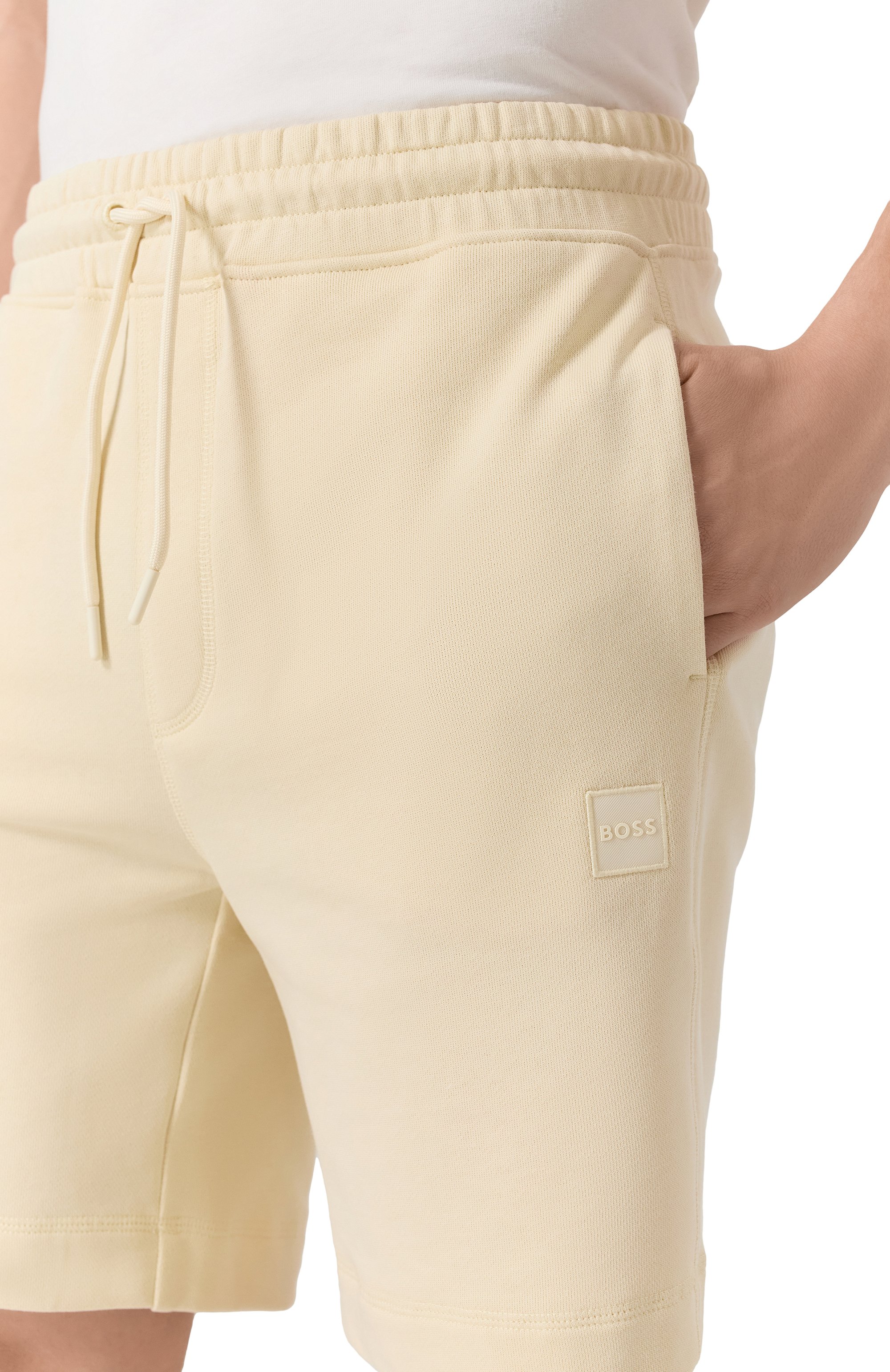 Хлопковые шорты BOSS ORANGE, арт. 50511726, фото 5