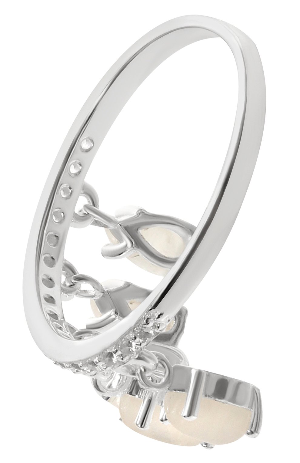 Кольцо water с лунными камнями MOONKA, арт. wt-tr-mns, фото 3