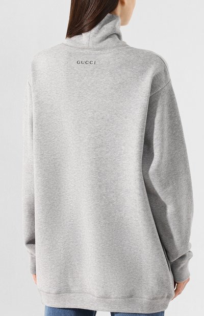 Хлопковый свитер GUCCI, арт. 598875/XJBX5, фото 4