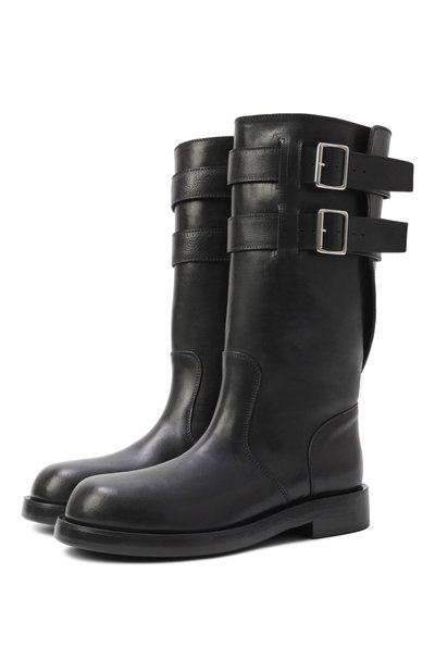 Женские кожаные полусапоги osmo ANN DEMEULEMEESTER, арт. B0013289/LT141