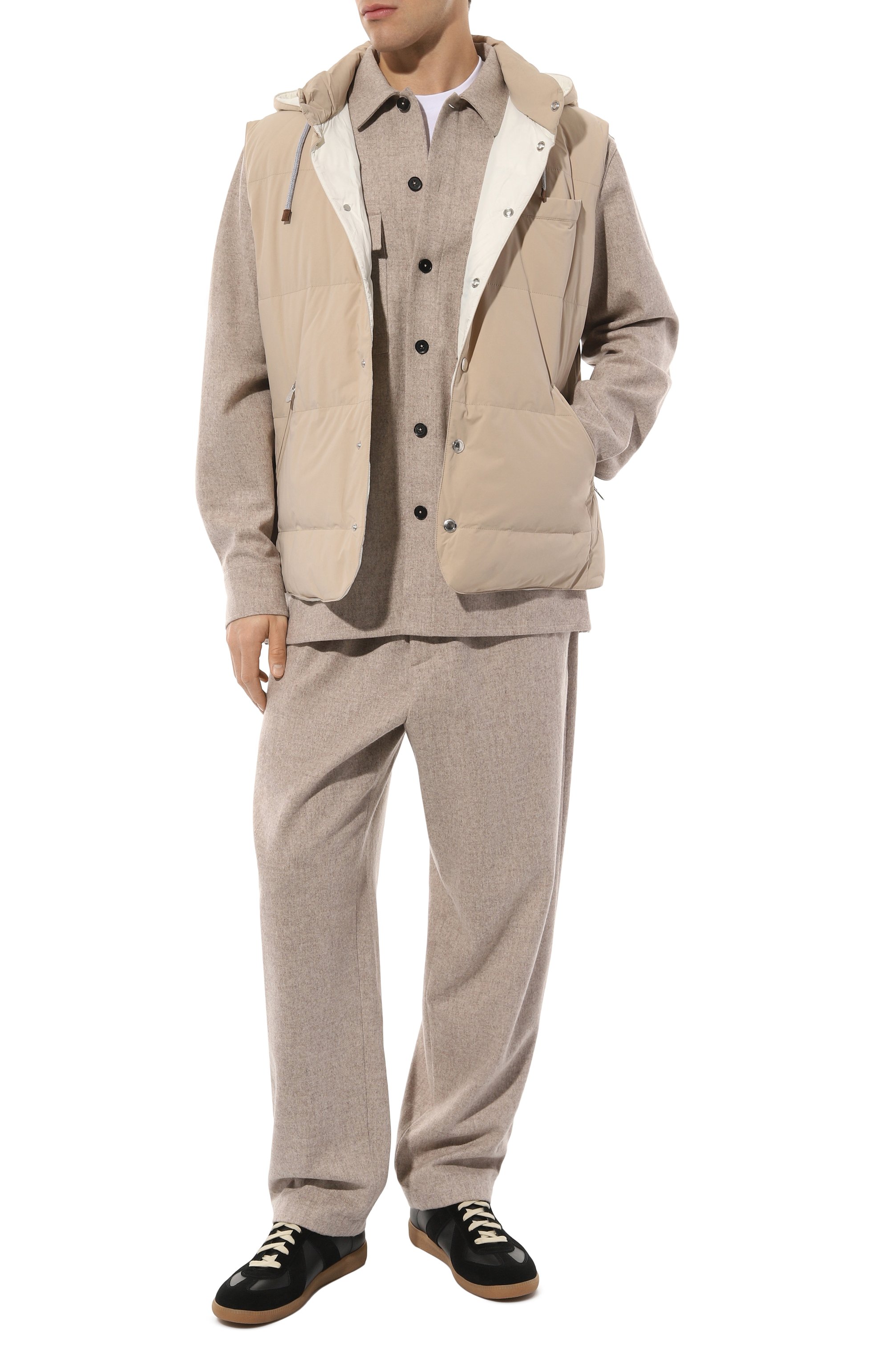 Пуховый жилет BRUNELLO CUCINELLI, арт. MM4031716, фото 2