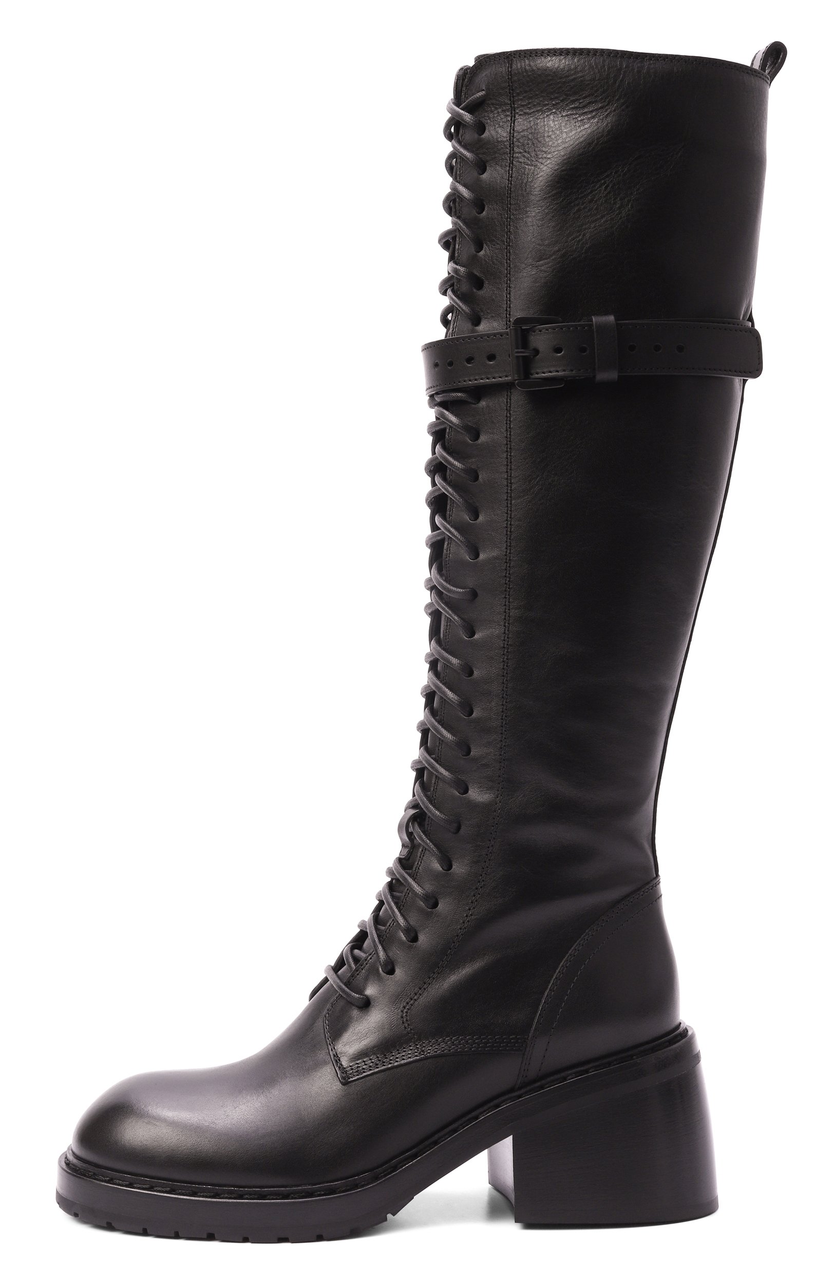 Кожаные сапоги heike ANN DEMEULEMEESTER, арт. B0010067/LT047, фото 4
