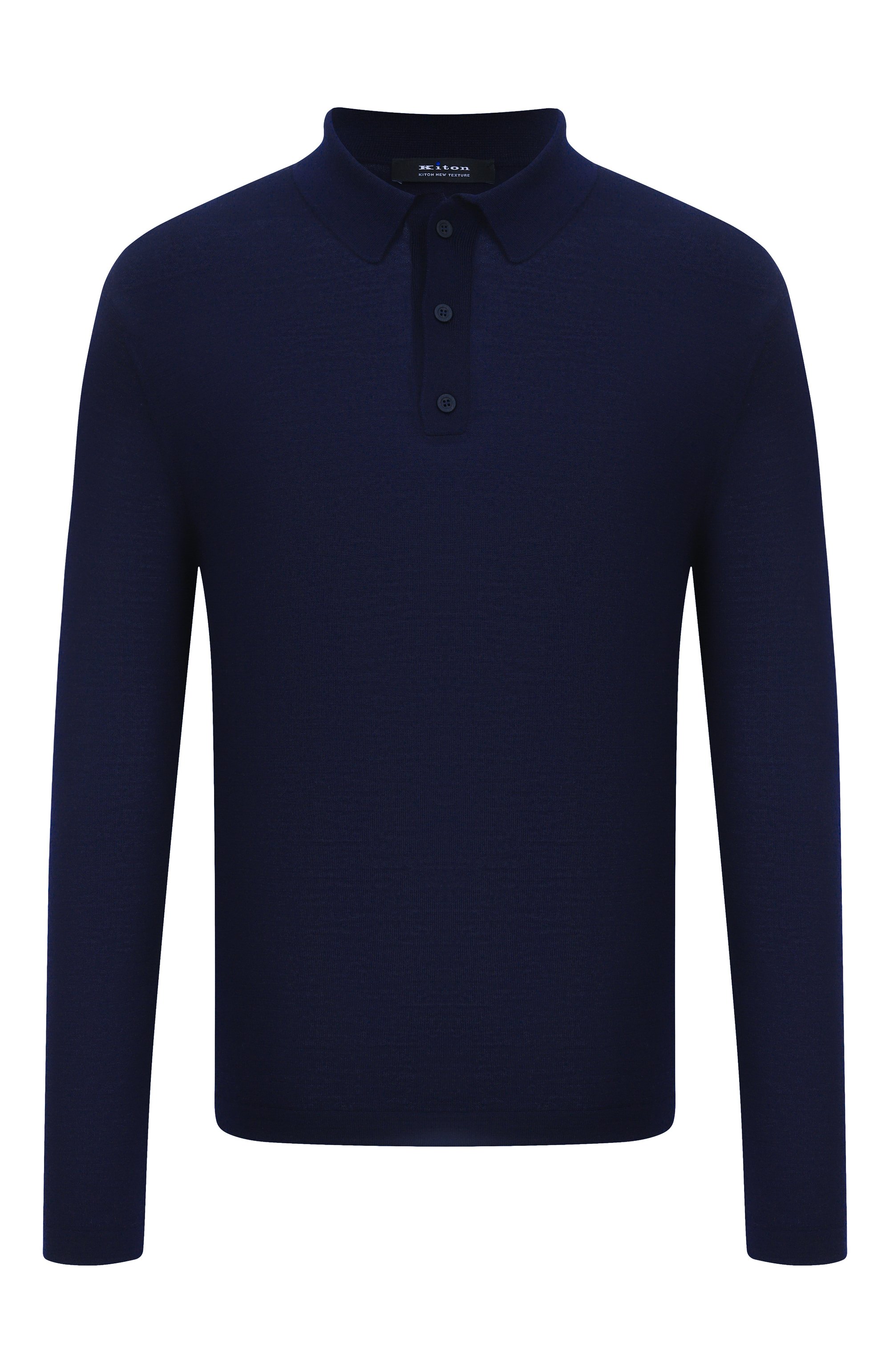 Поло из шерсти и шелка KITON, арт. UMM066702, фото 1