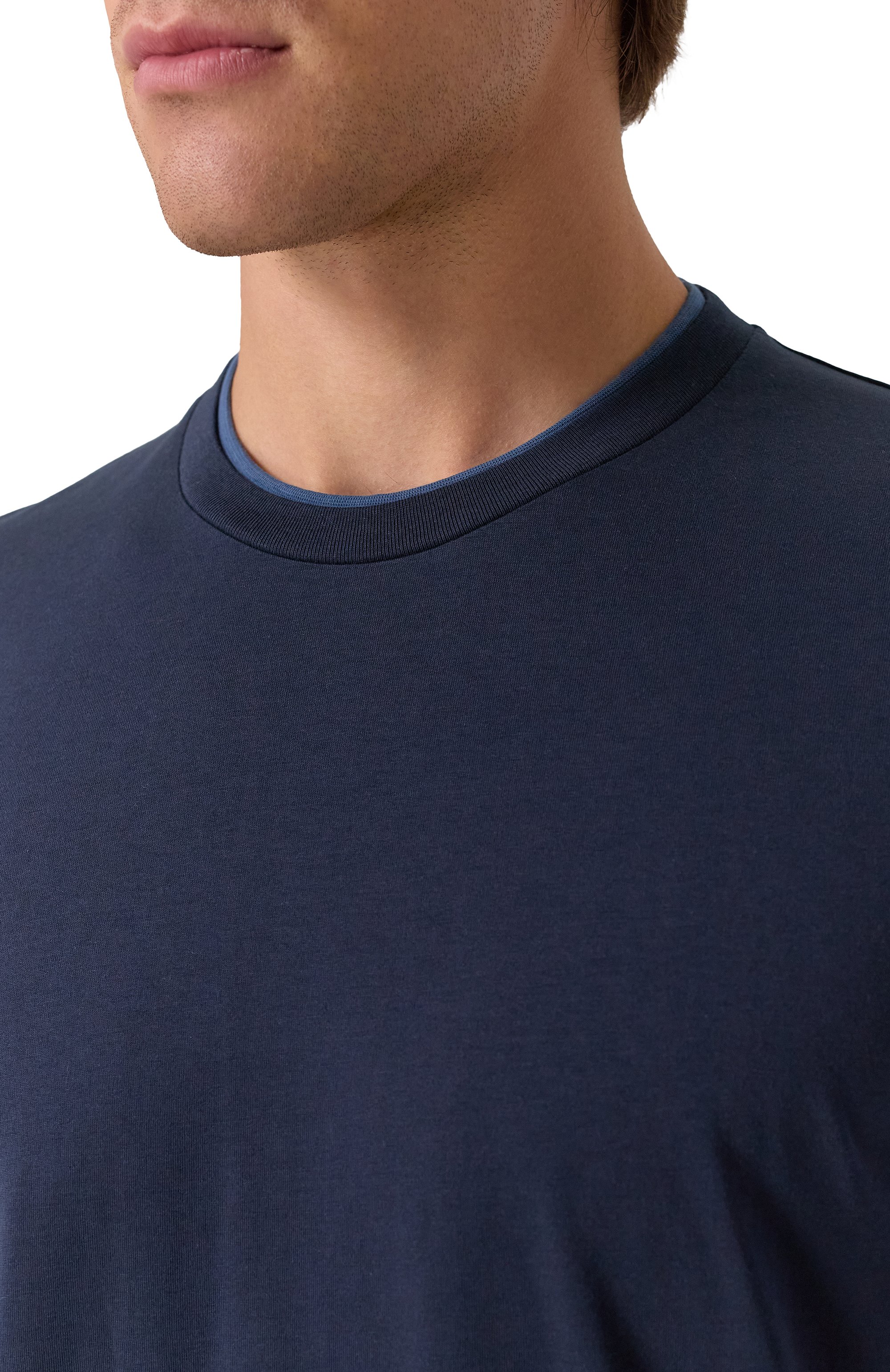 Хлопковая футболка CORNELIANI, арт. 26G571-2625022, фото 5