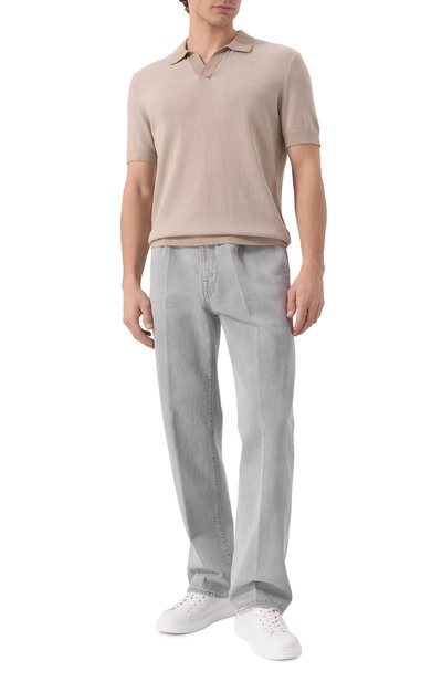 Поло из хлопка и вискозы BOGNER, арт. 88419503, фото 2