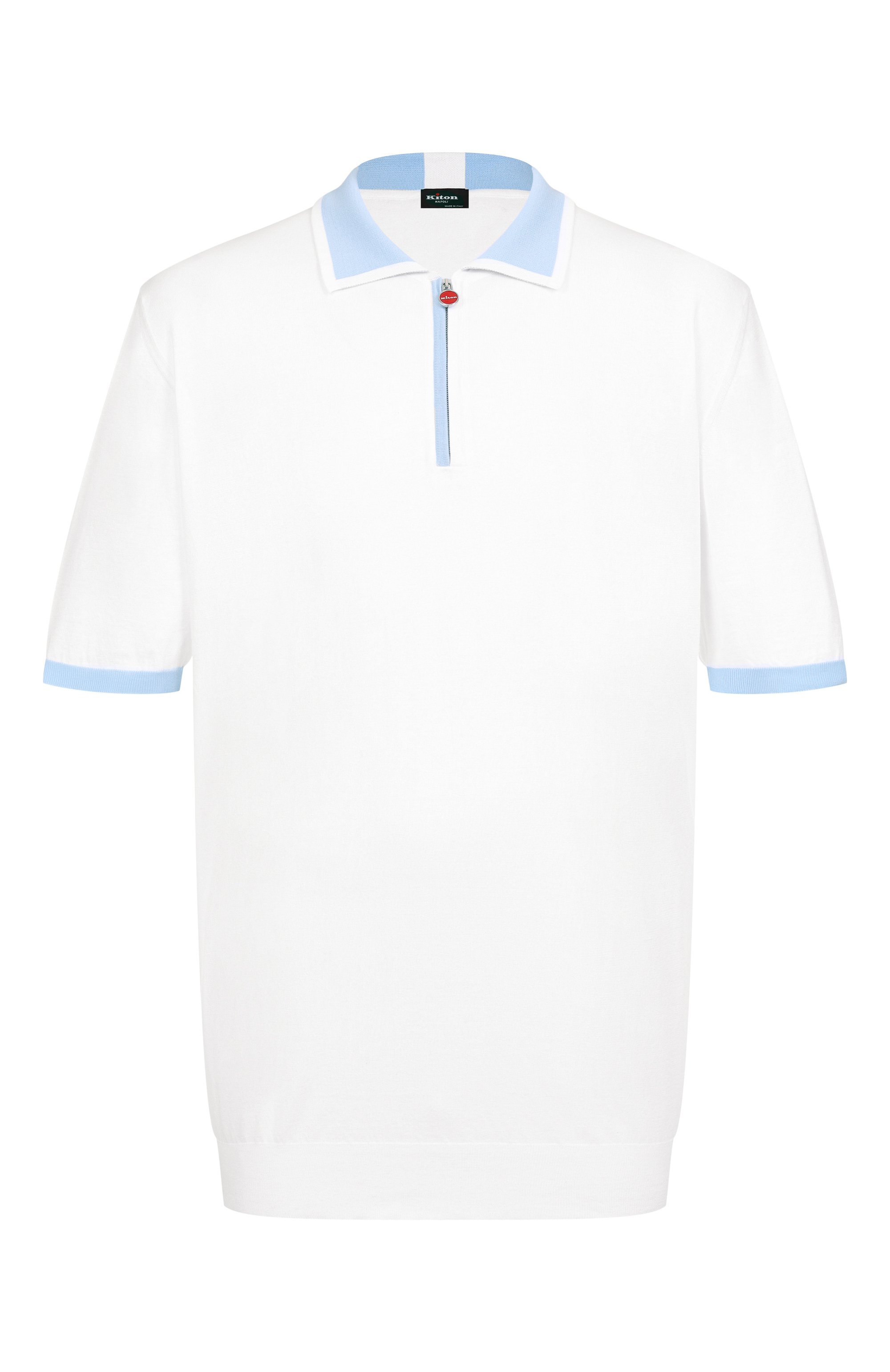 Хлопковое поло KITON, арт. UMK0571V108A, фото 1