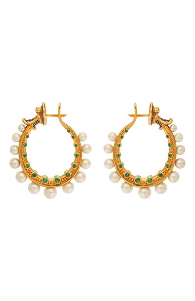 Серьги seascape QUEENSBEE золотого цвета по цене 145330 руб., арт. 202310, фото 1 Серьги seascape QUEENSBEE, арт. 202310, фото 1