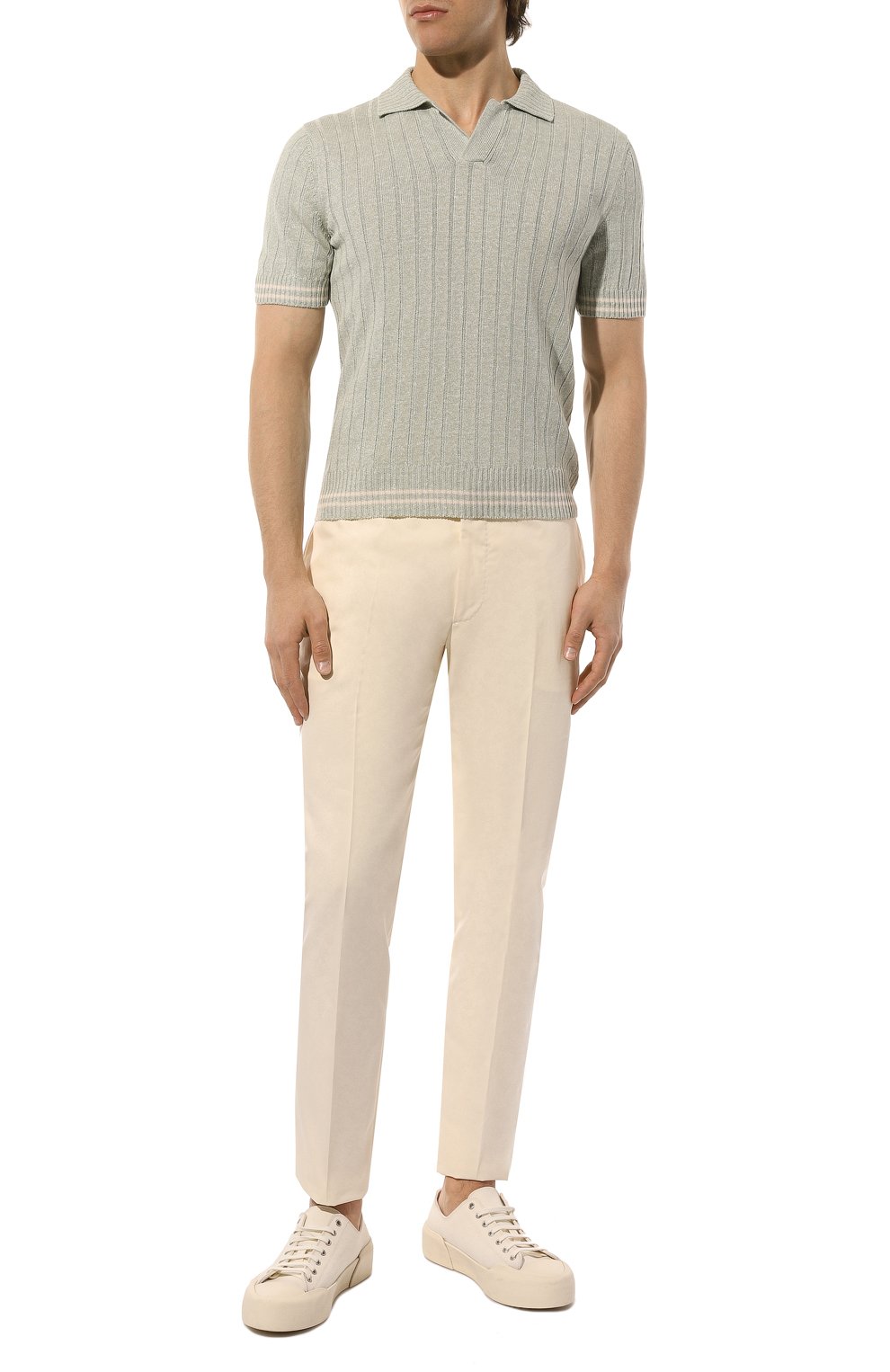 Поло изо льна и хлопка GRAN SASSO, арт. 23140/18624, фото 2