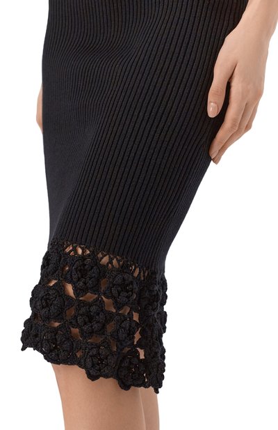 Хлопковая юбка GANNI, арт. A1090204, фото 5