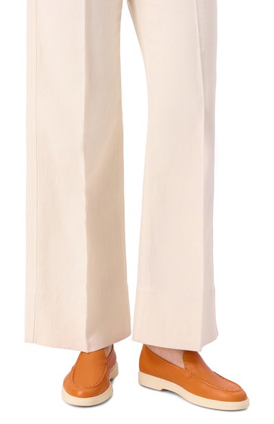 Кожаные лоферы SANTONI, арт. WUYG71436TISSWKA, фото 3