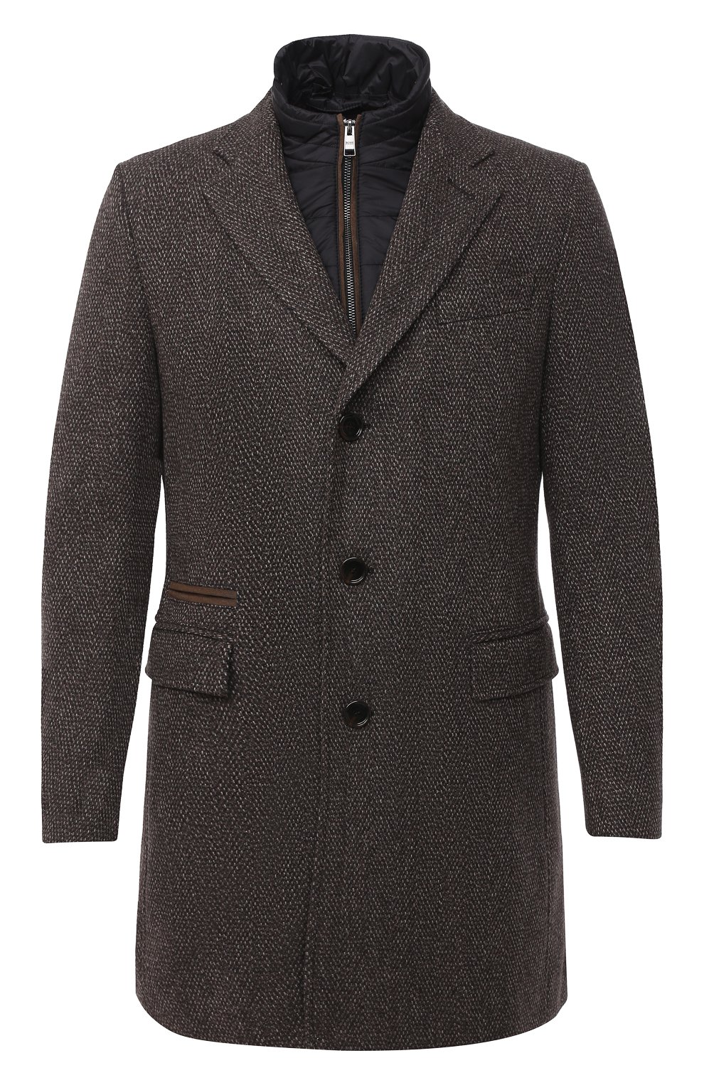 Шерстяное пальто BOSS, арт. 50438640, фото 1