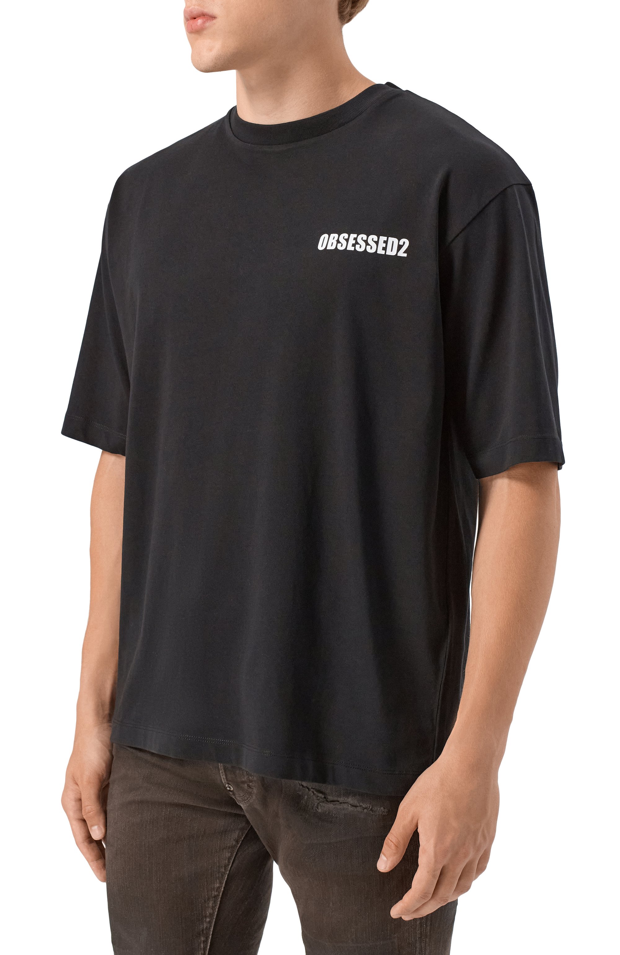 Хлопковая футболка DSQUARED2, арт. S74GD1479/D20033, фото 3