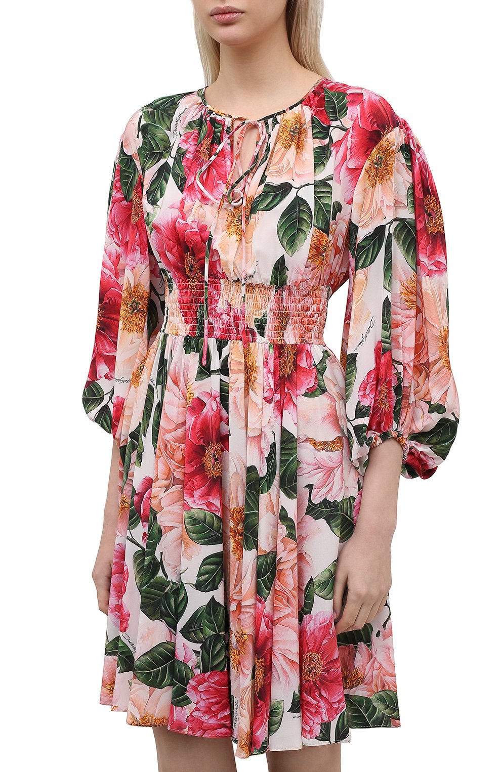 Шелковое платье DOLCE & GABBANA, арт. F6J2RT/IS1E3, фото 3