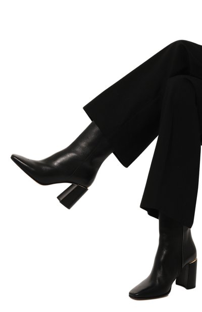 Кожаные ботильоны loren ab 85 JIMMY CHOO, арт. L0REN AB 85/LTC, фото 3