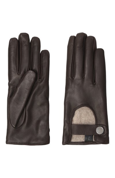 Кожаные перчатки KITON, арт. D60906K0533F09, фото 2