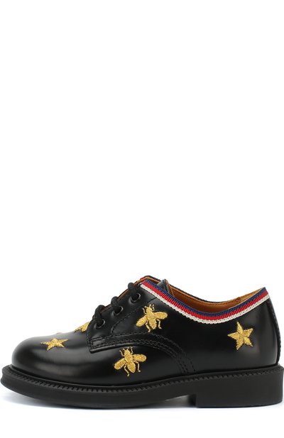Кожаные дерби с декором GUCCI, арт. 522231/D7310, фото 2
