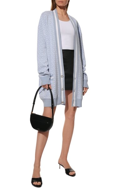 Кардиган из шерсти и льна BALMAIN, арт. WH1K0010/K020, фото 2