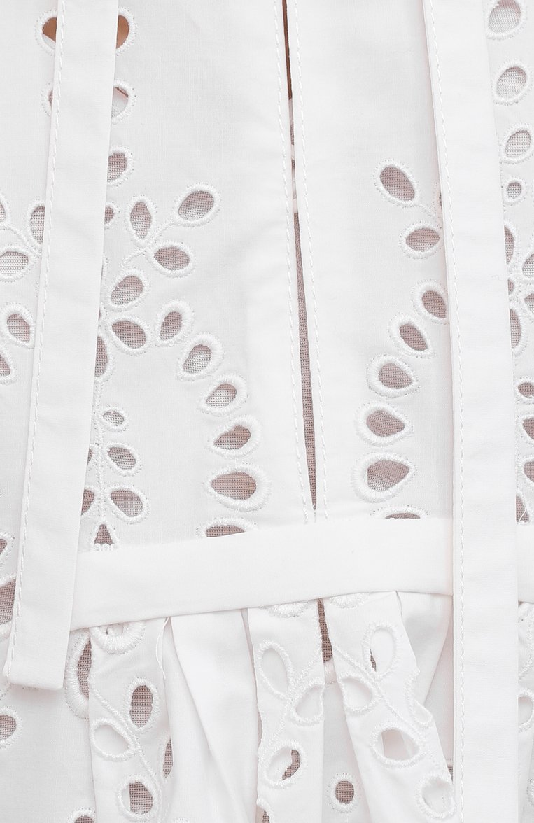 Хлопковое платье VALENTINO, арт. WB3VAWE06H5, фото 5