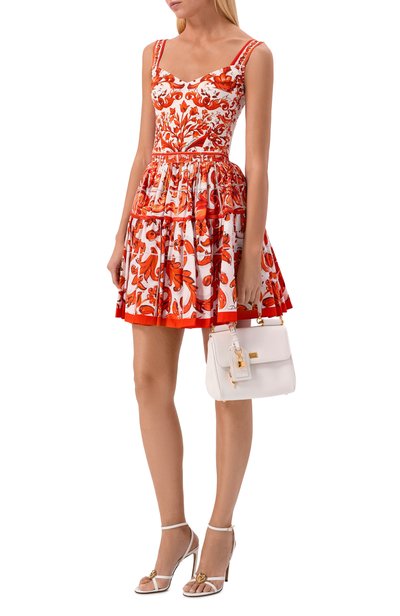 Сумка my sicily DOLCE & GABBANA белого цвета по цене 299500 руб., арт. BB7781/B7321, фото 3 Сумка my sicily DOLCE & GABBANA, арт. BB7781/B7321, фото 3