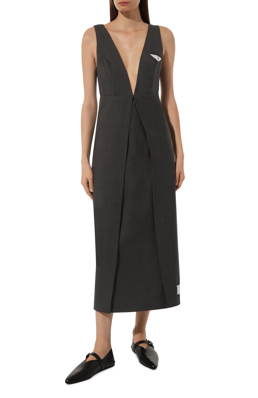 Шерстяное платье ERIKA CAVALLINI, арт. P4WZ05, фото 3