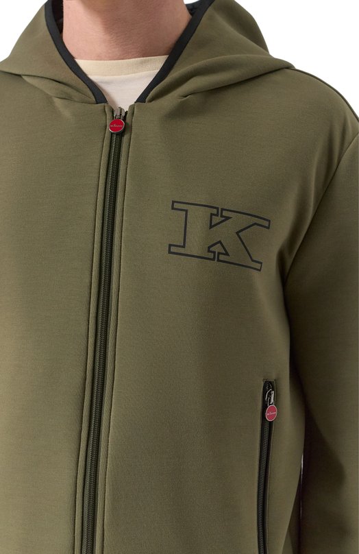 Толстовка Kiton UW2130V0852F04 Хаки  UW2130V0852F04 Фото 5