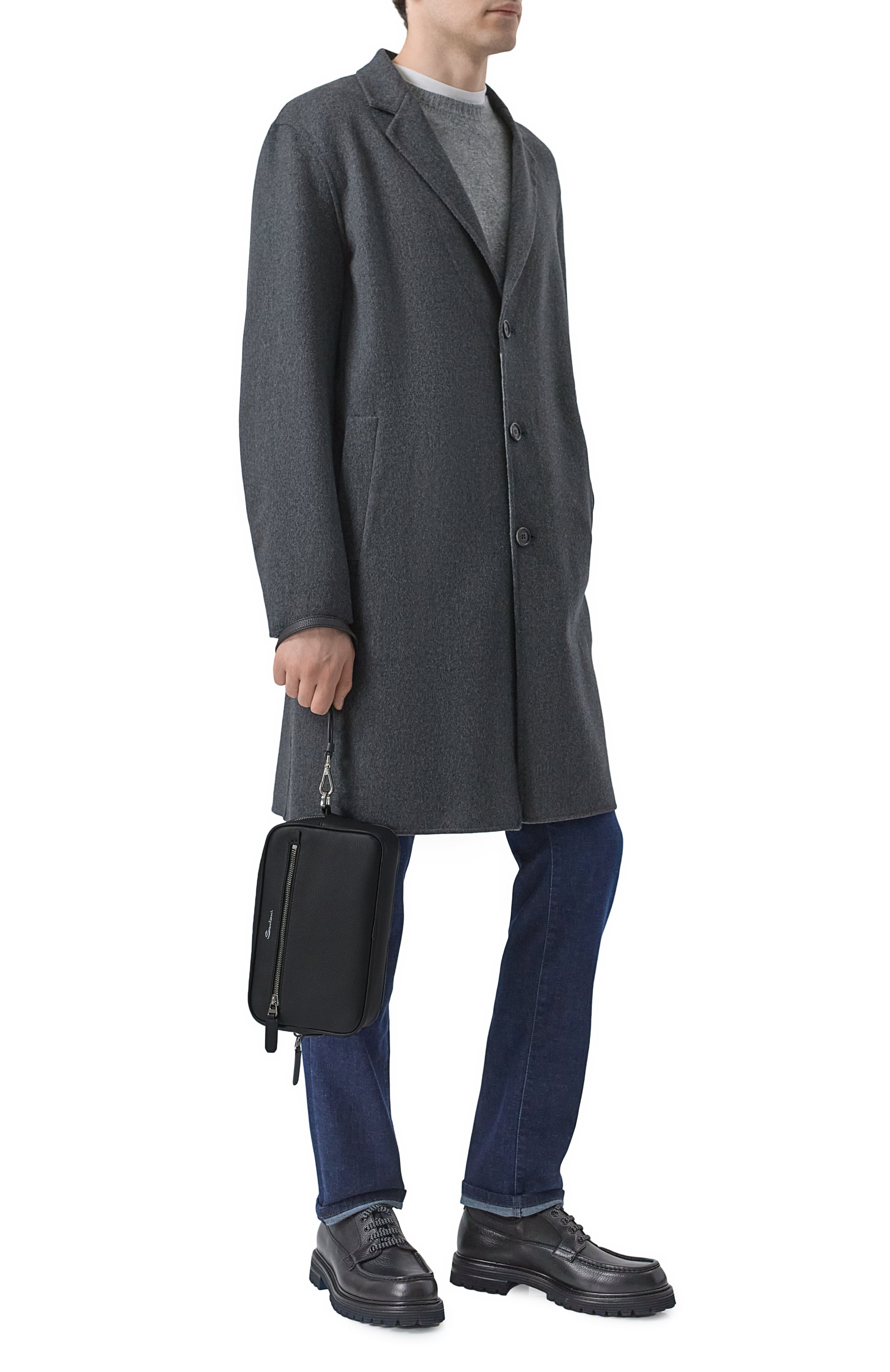 Борсетка SANTONI, арт. UFPGA2565F0-ASIW, фото 7