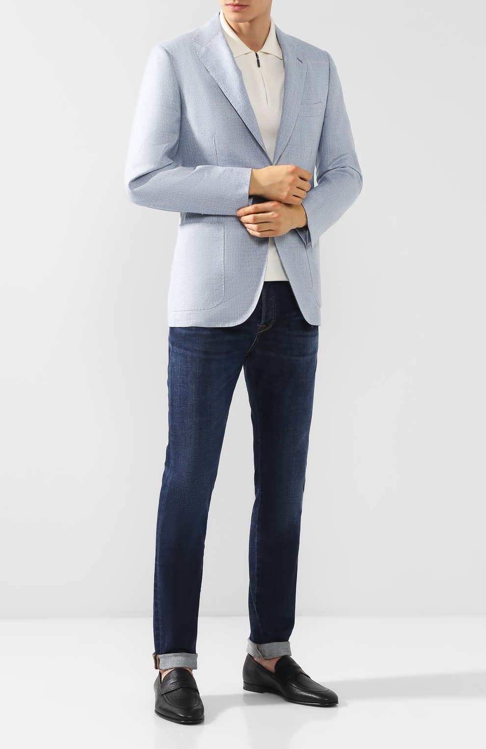 Кожаные мокасины TOD’S, арт. XXM0LR0Z030D90, фото 2