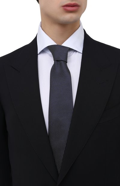 Шелковый галстук ZEGNA, арт. Z3D02T/1UM, фото 2
