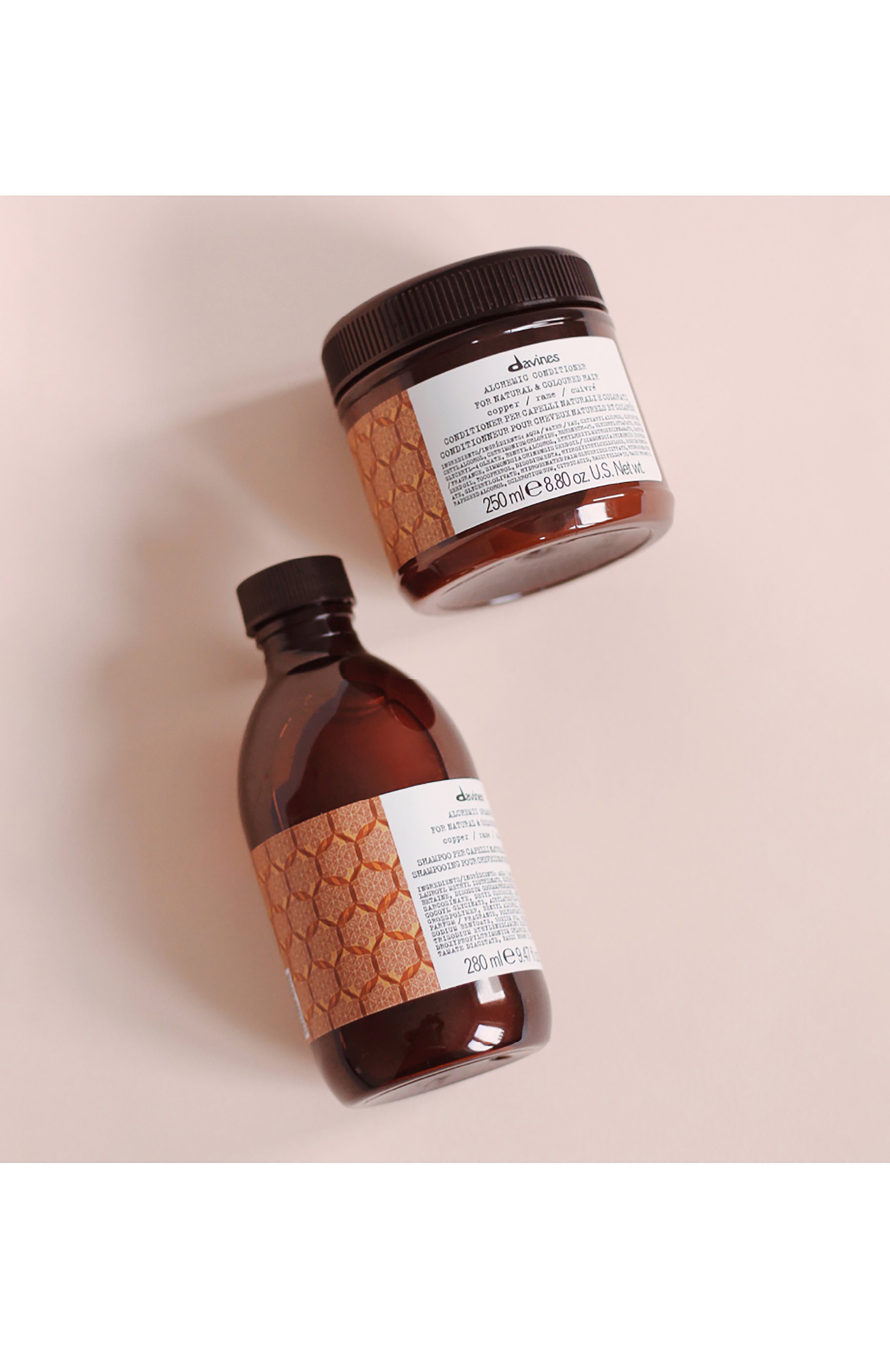 Шампунь для натуральных и окрашенных волос alchemic, медный (280ml) DAVINES, арт. 67224, фото 2