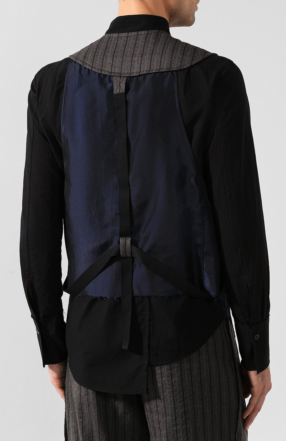 Жилет из смеси шерсти и хлопка ZIGGY CHEN, арт. 0M1930107, фото 4