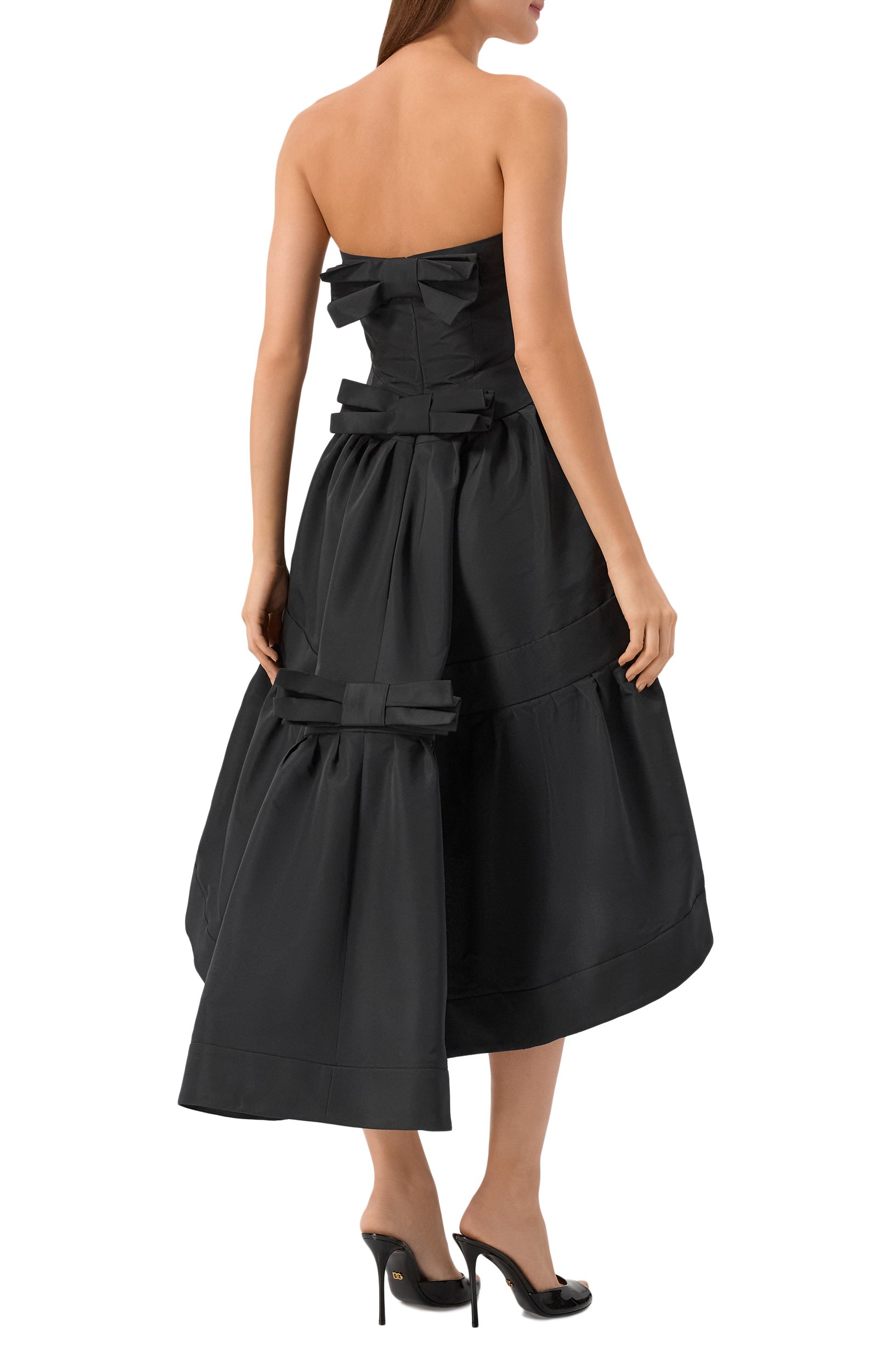 Платье NINA RICCI черного цвета по цене 227500 руб., арт. 26ACR0002/PL0440, фото 3 Платье NINA RICCI, арт. 26ACR0002/PL0440, фото 3