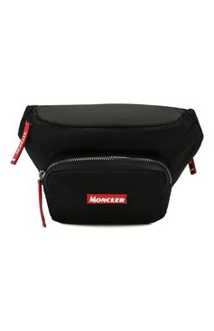 Мужская текстильная поясная сумка durance MONCLER черного цвета, арт. E2-09A-00644-00-53234 | Фото 1 (Ремень/цепочка: На ремешке; Статус проверки: Проверена категория, Проверено; Материал: Текстиль; Размер: medium; Случай: Повседневный)