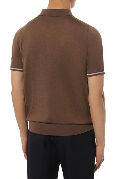 Шелковое поло COLOMBO, арт. MA00339/RIG/4-120SE-M, фото 4