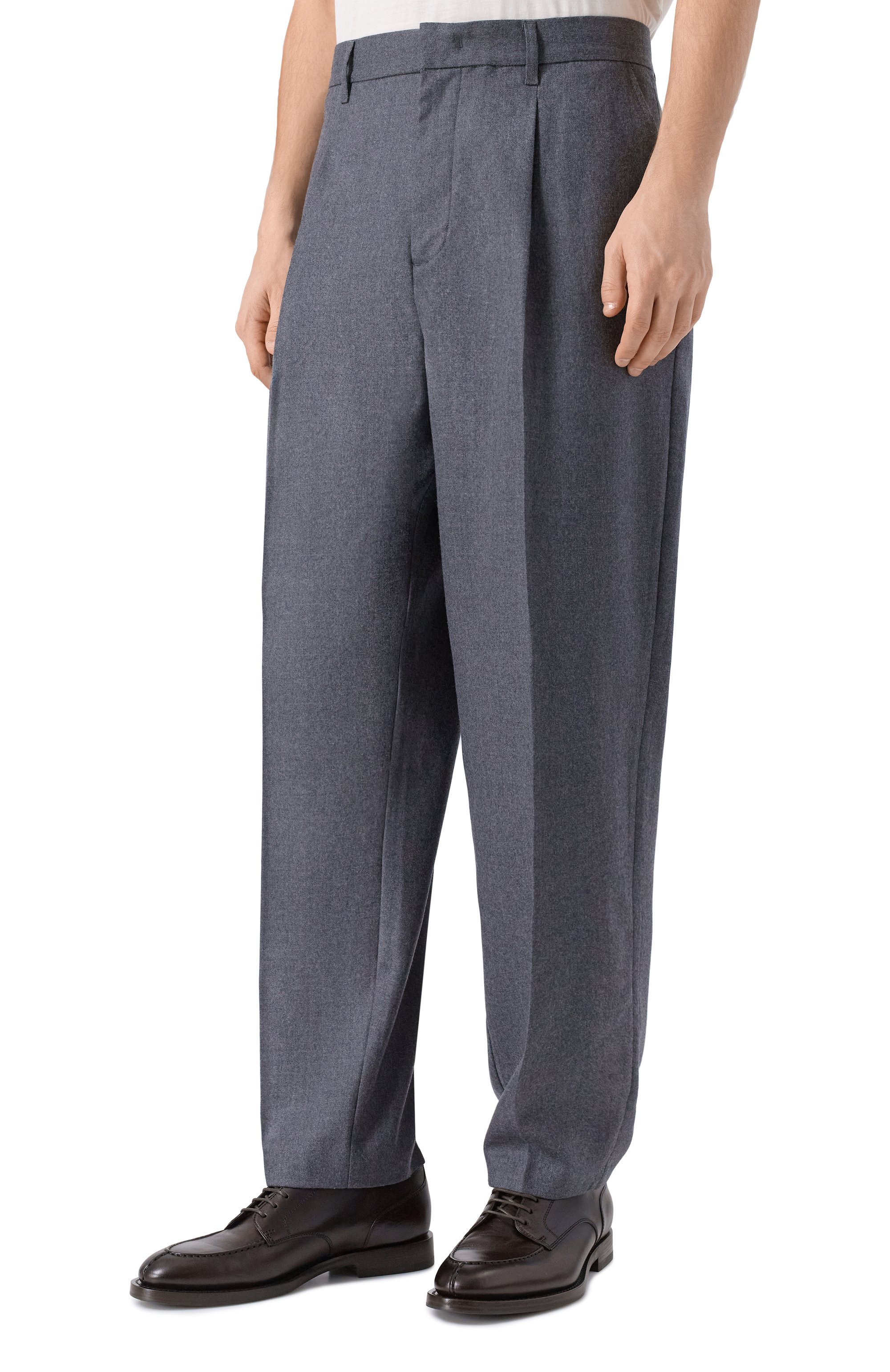 Шерстяные брюки EMPORIO ARMANI, арт. EM003013/AF18507, фото 3