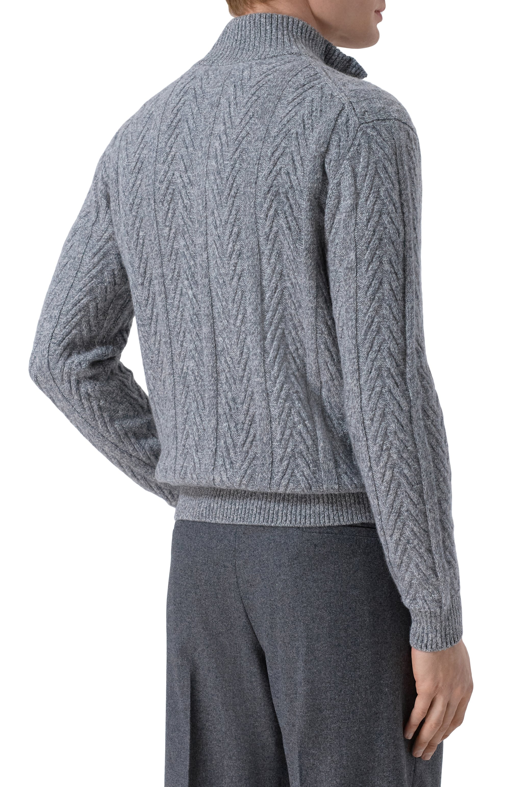 Свитер из шерсти и кашемира ANDREA CAMPAGNA, арт. WU26N0460-07/FN026M, фото 4