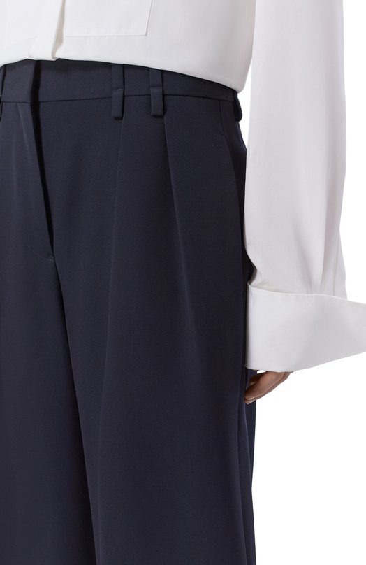 Шерстяные брюки Jil Sander J01KA0194/J40002 Синий  J01KA0194/J40002 Фото 5