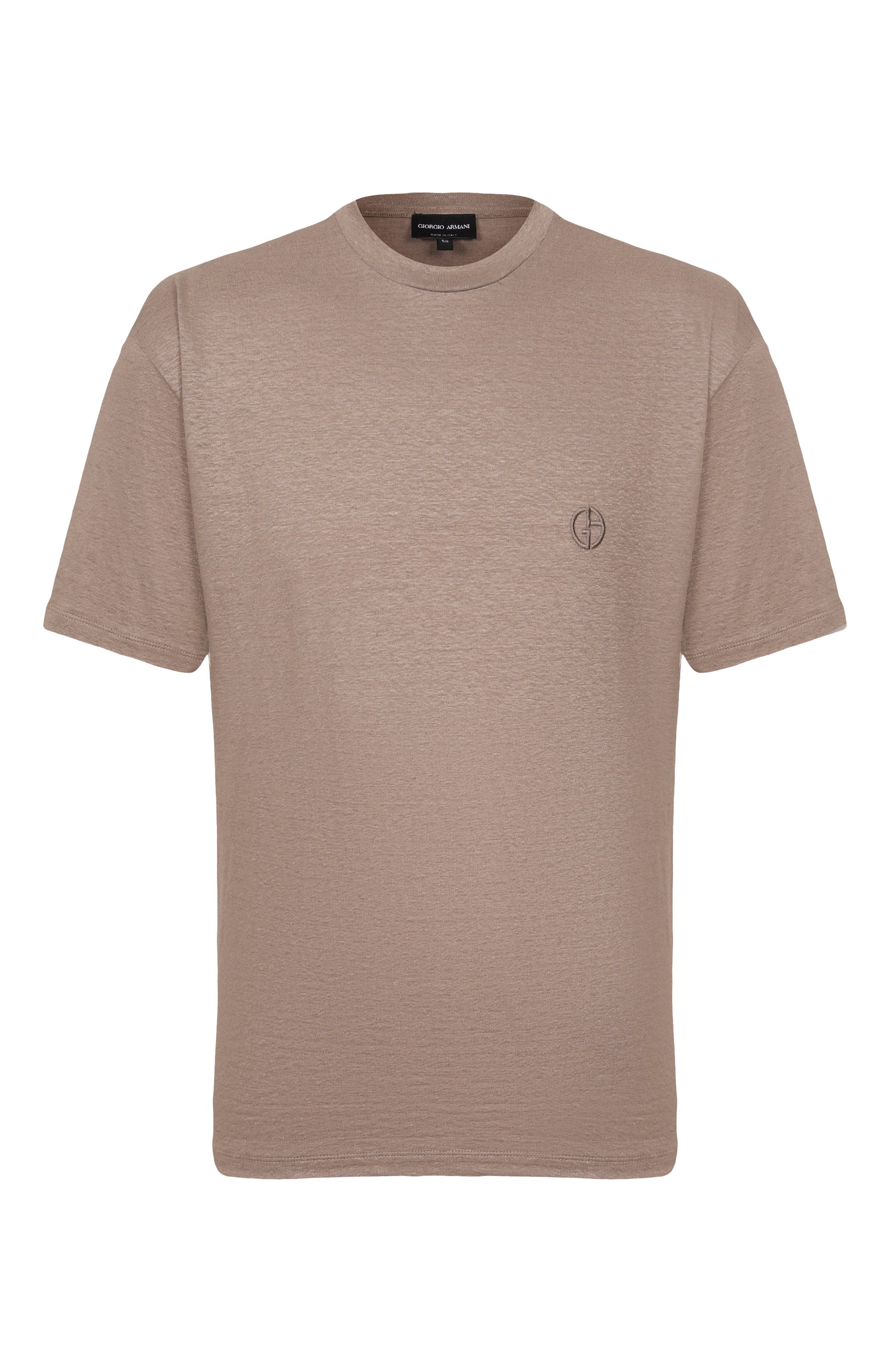 Льняная футболка GIORGIO ARMANI, арт. GM001099/TE13875, фото 1