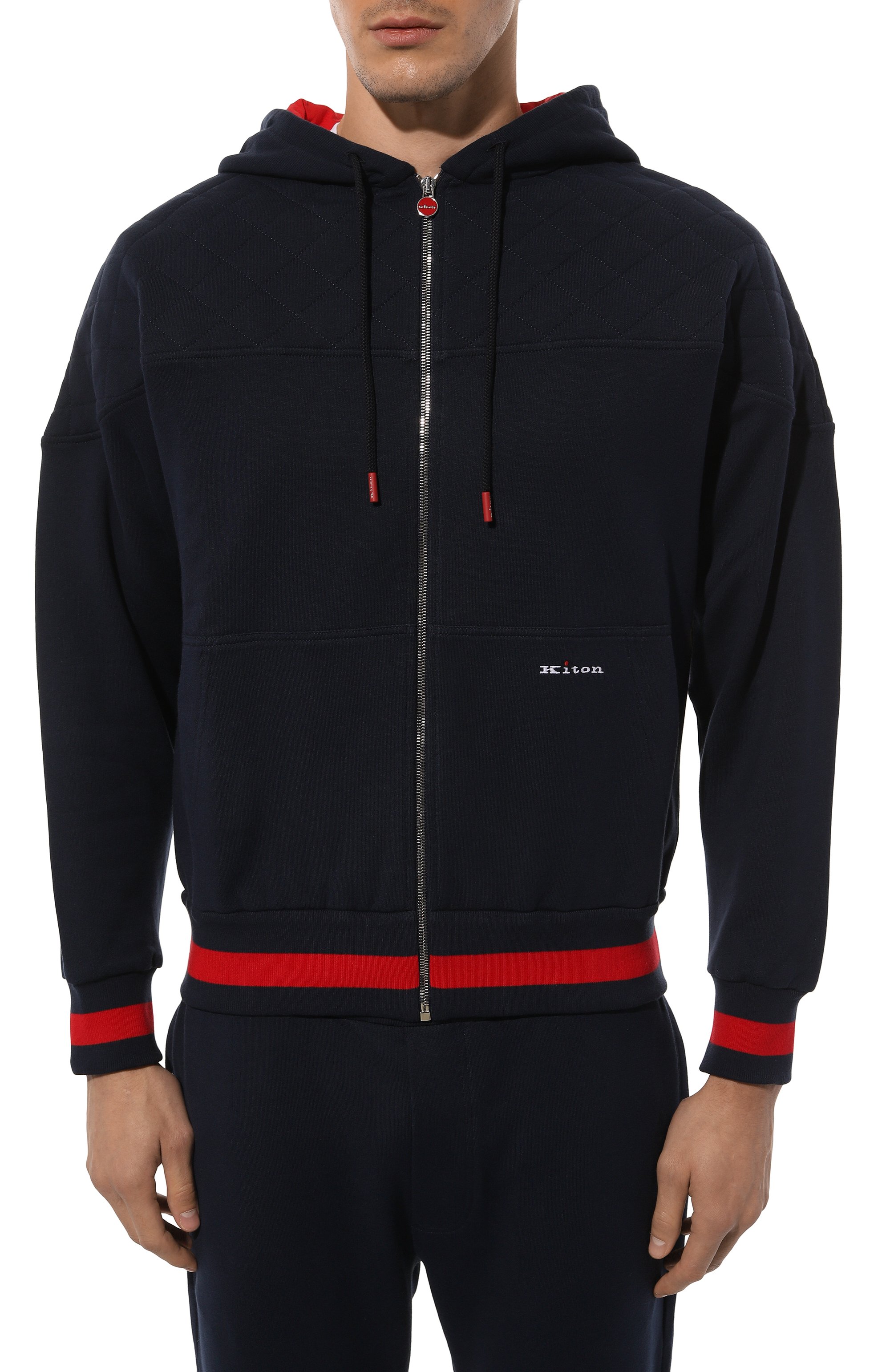 Хлопковая толстовка KITON, арт. UMKZ01603, фото 3