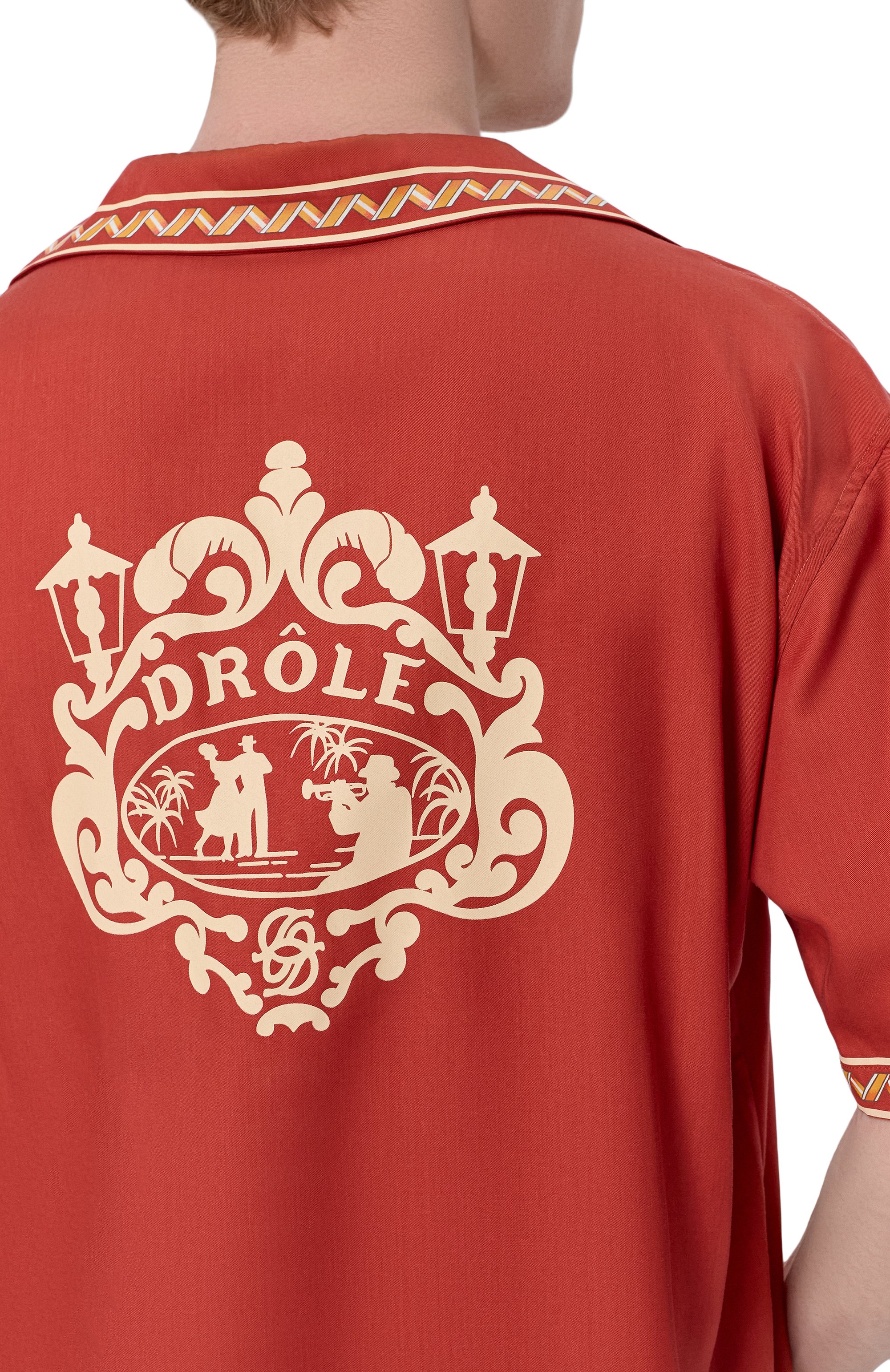 Рубашка из лиоцелла DROLE DE MONSIEUR, арт. K-SH228-CLY001-BR, фото 5