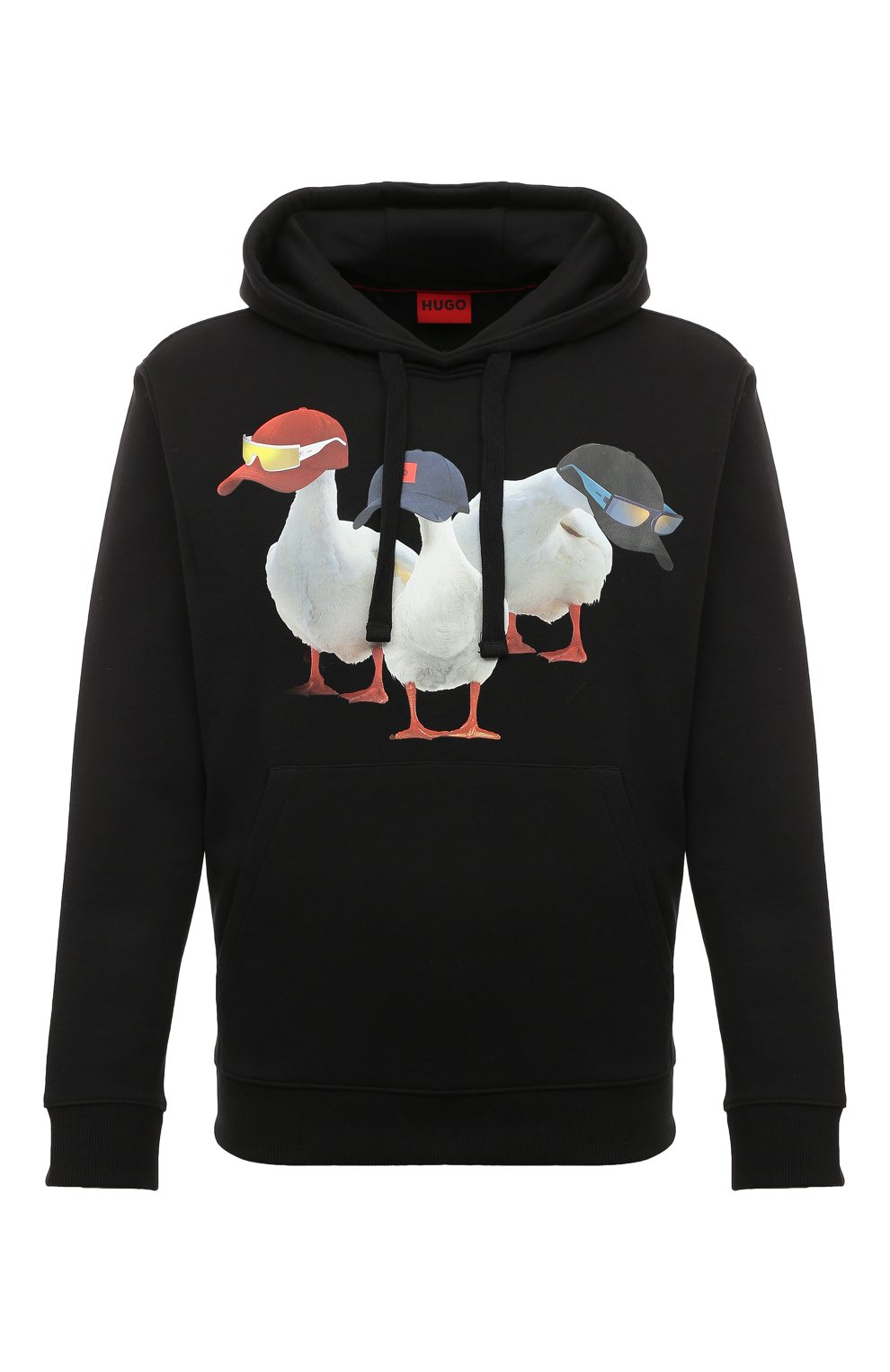 Хлопковое худи HUGO, арт. 50491828, фото 1