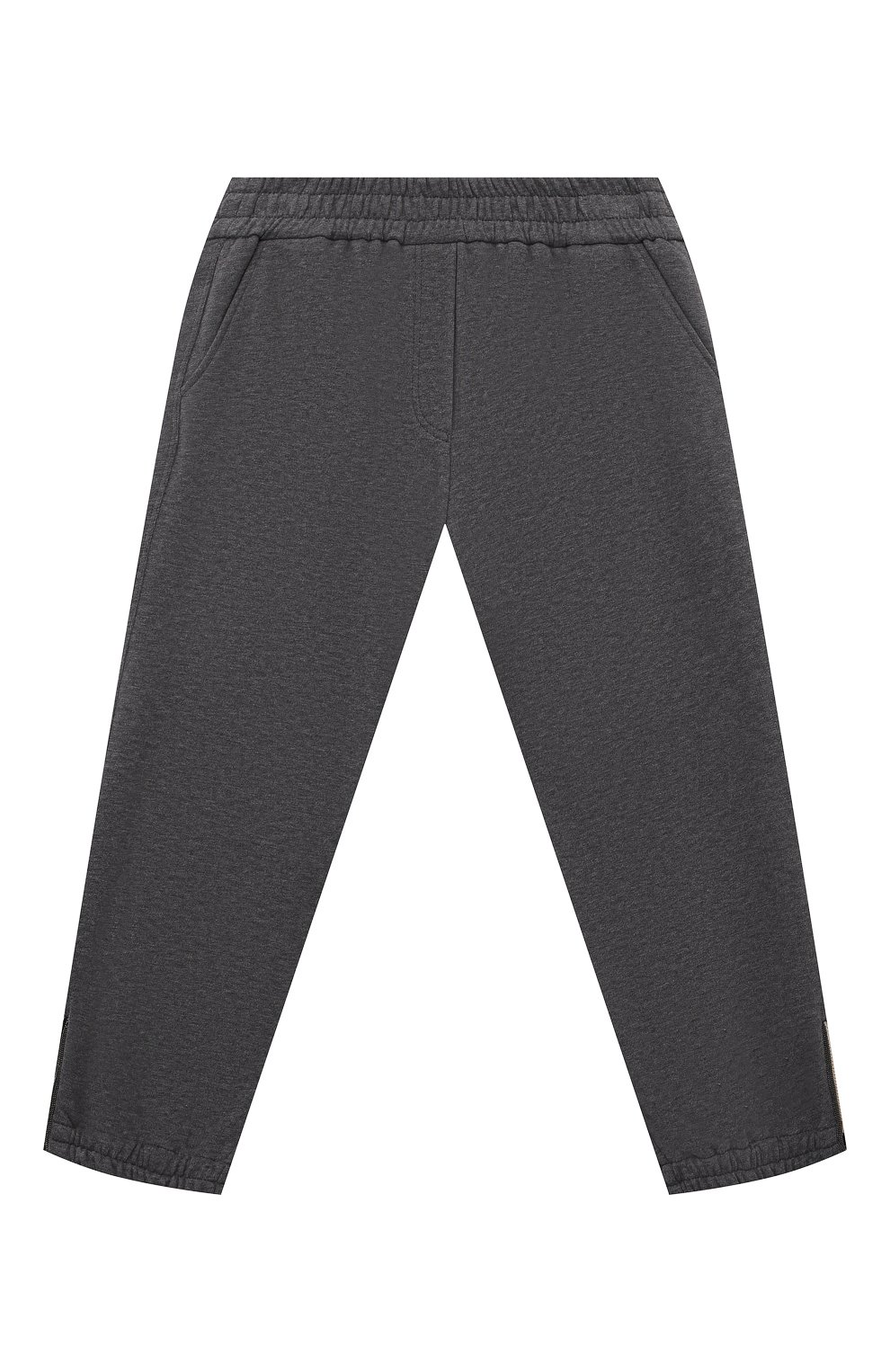 Хлопковые джоггеры BRUNELLO CUCINELLI, арт. BN05NE635A, фото 1