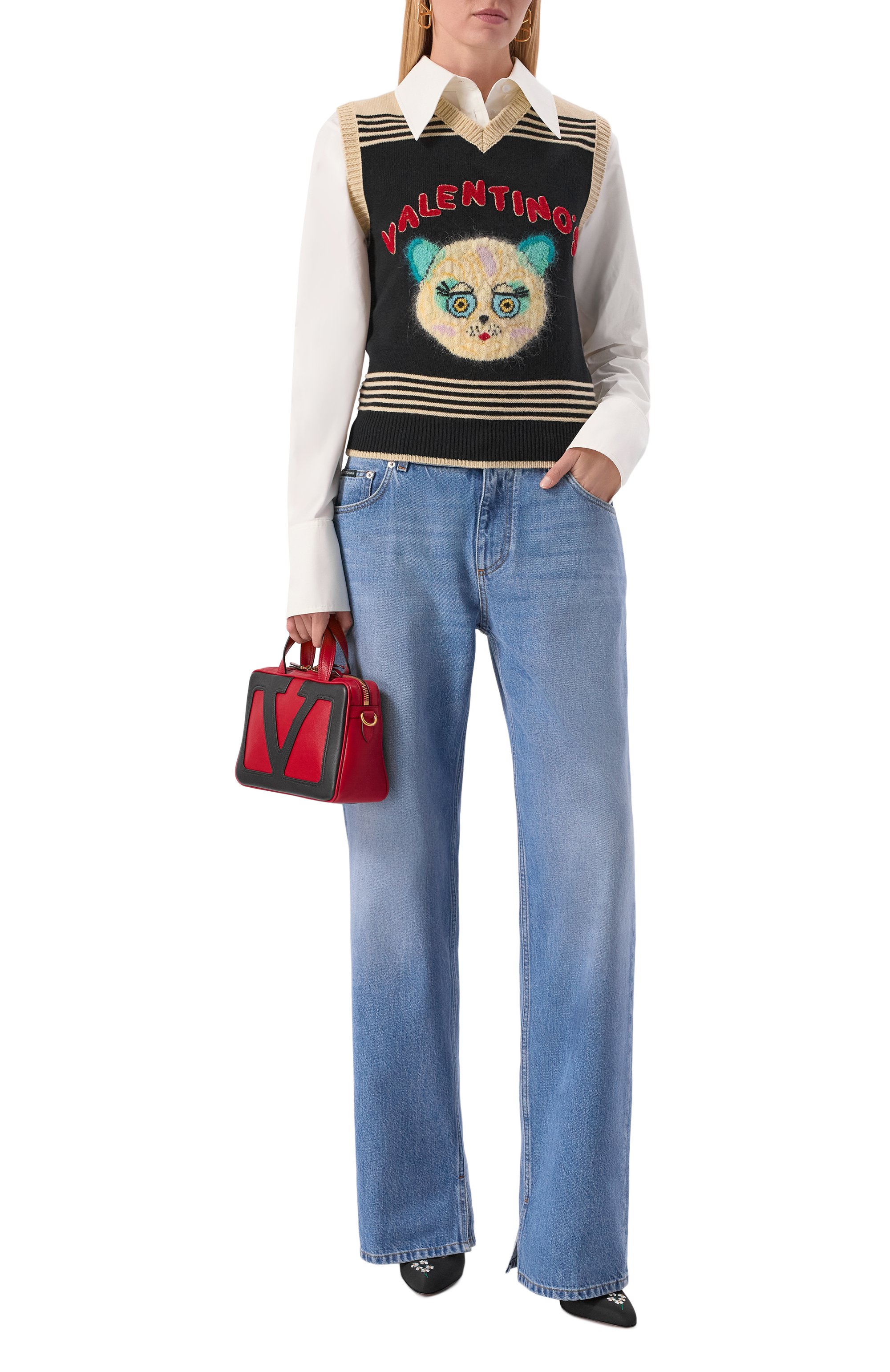 Шерстяной жилет VALENTINO, арт. 7B3K400Q/9KA, фото 2