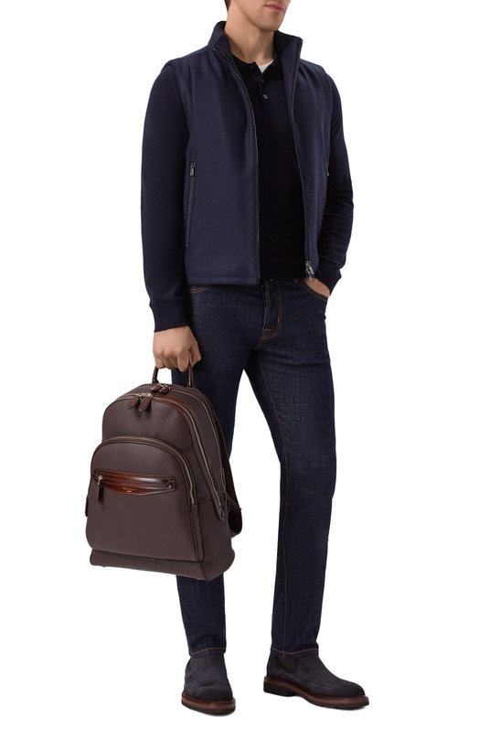 Рюкзак Santoni UIBGA2647BS-ACUH Коричневый  UIBGA2647BS-ACUH Фото 7