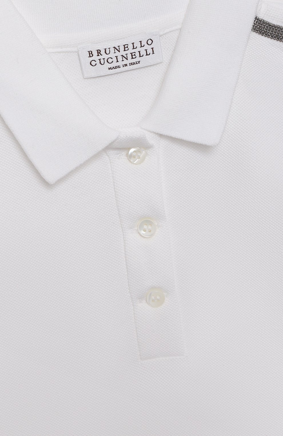 Хлопковое поло BRUNELLO CUCINELLI, арт. B0021T290C, фото 3