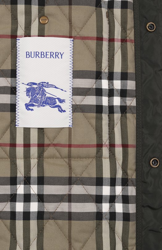 Куртка-рубашка Burberry 8100843 Хаки  8100843 Фото 7